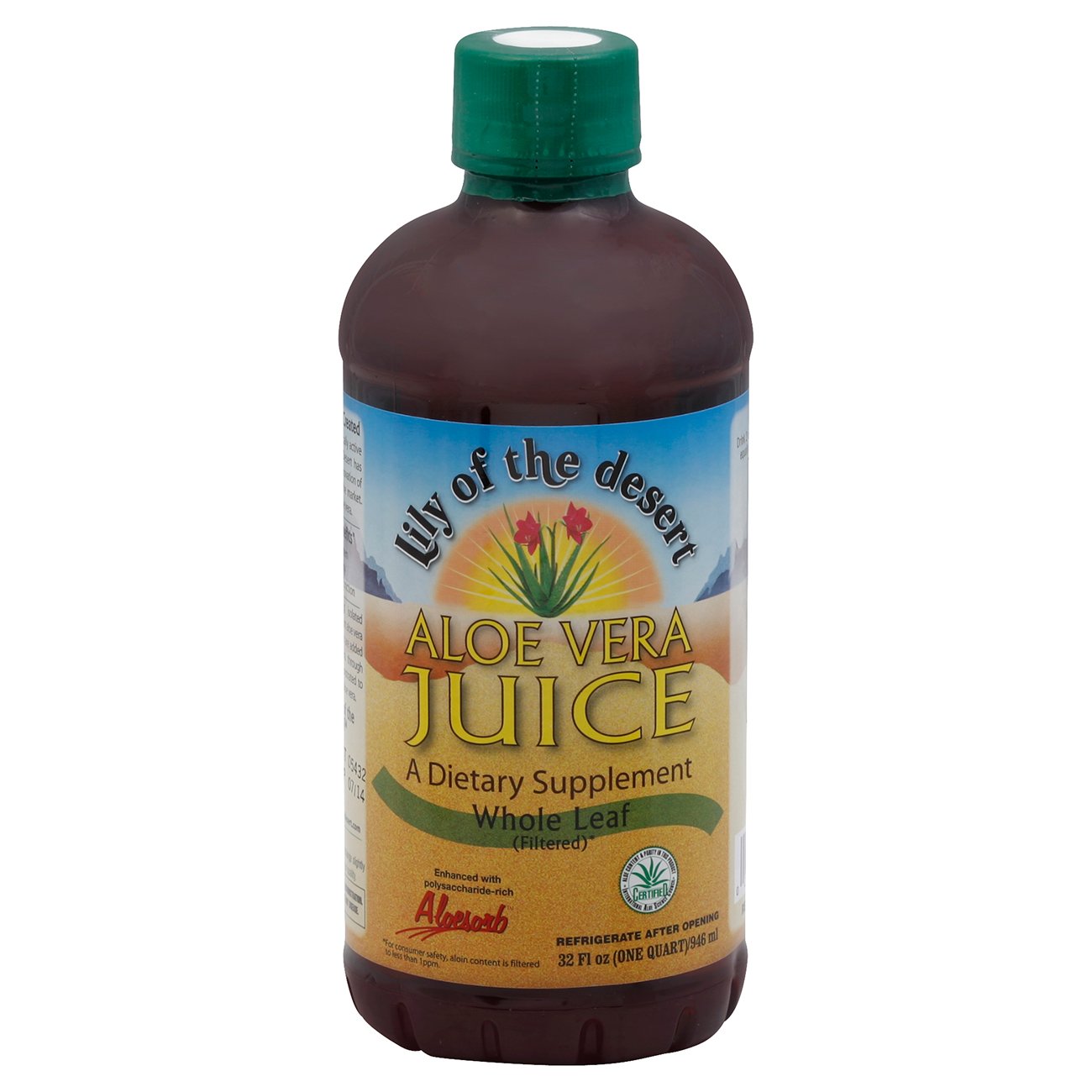 Lily of the Desert Whole Leaf Aloe Vera Juice - Shop Juice at H-E-B