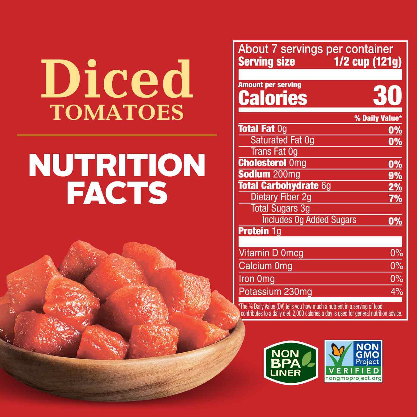 Hunt's Diced Tomatoes; image 2 of 7
