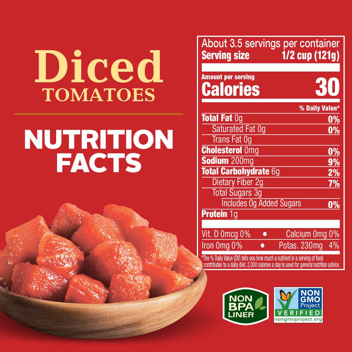Hunt's Diced Tomatoes; image 3 of 7