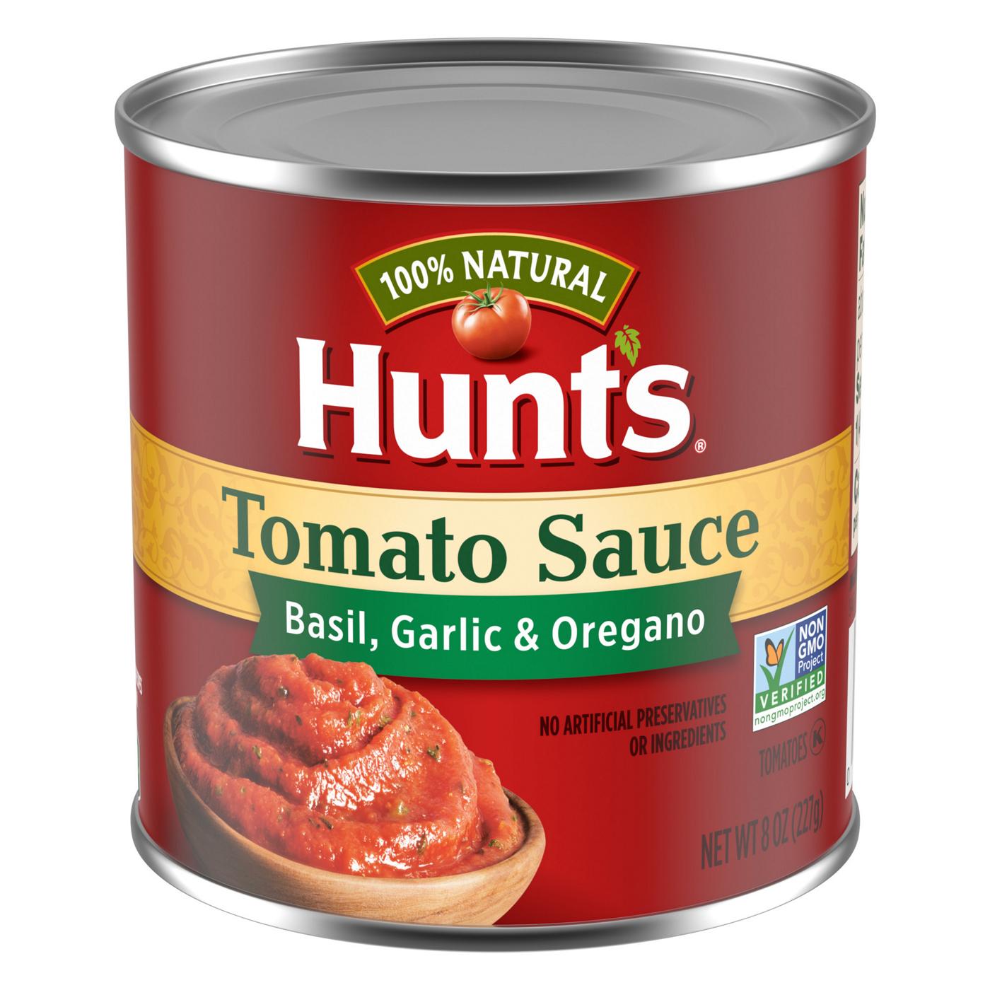 Hunt's Tomato Sauce with Basil, Garlic and Oregano; image 1 of 7