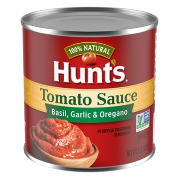 Hunt's Tomato Sauce with Basil, Garlic and Oregano, 8 oz