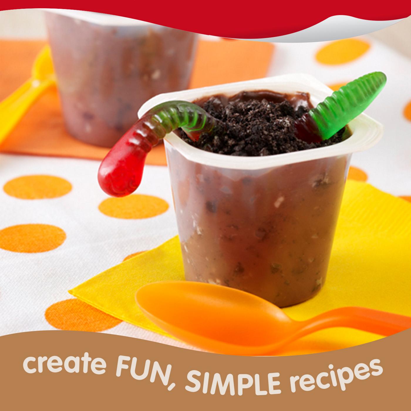 Snack Pack Chocolate Pudding Cups; image 7 of 7