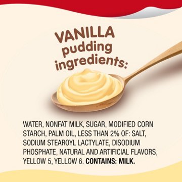 Snack Pack Vanilla Pudding Cups, 4 ct