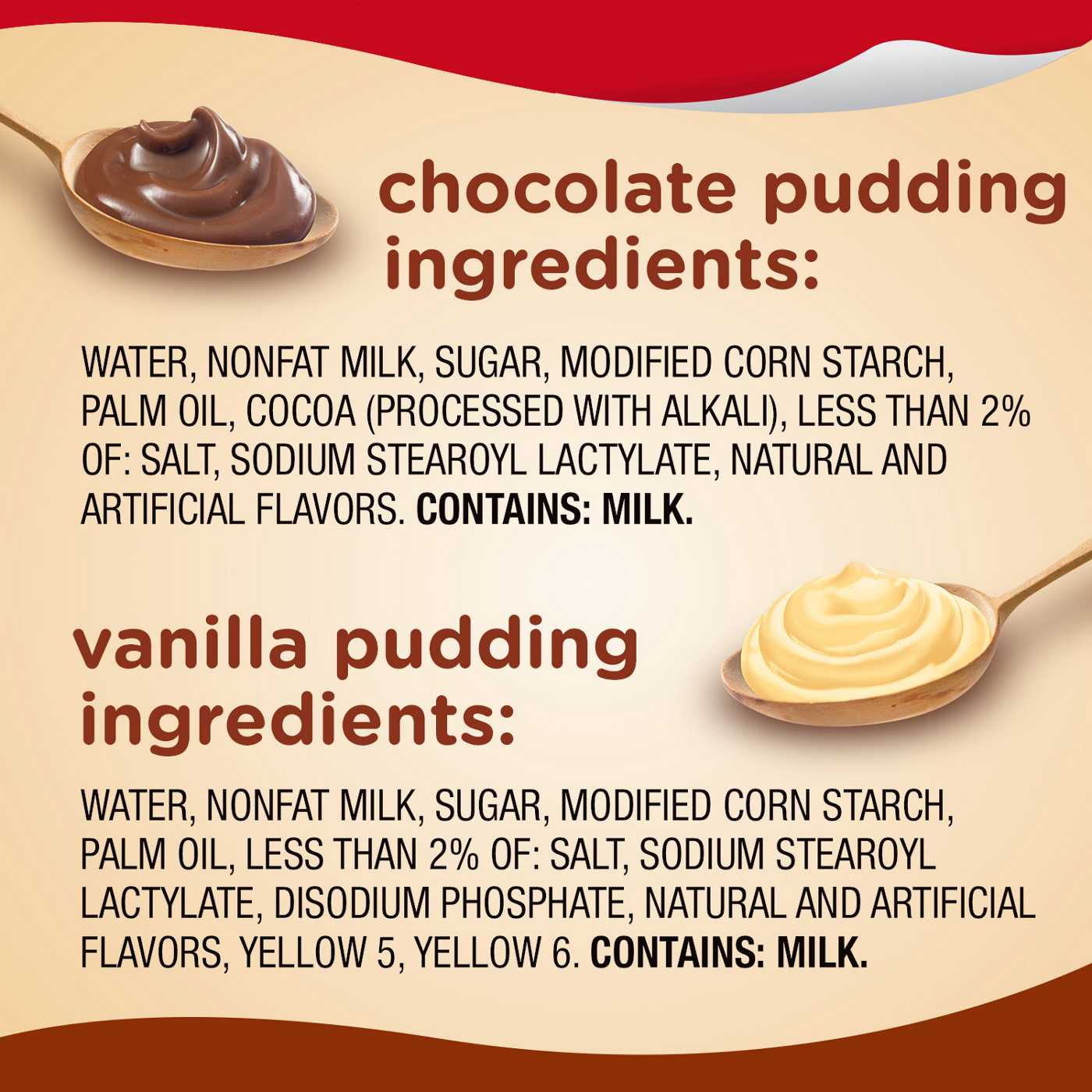 Snack Pack Vanilla & Chocolate Pudding Cups Family Pack; image 7 of 7