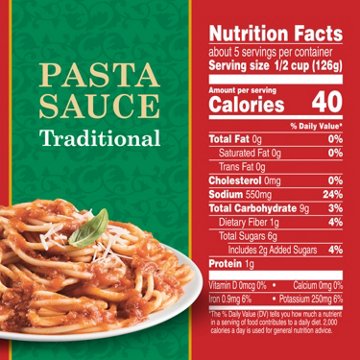 Hunt's Traditional Pasta Sauce, 24 oz