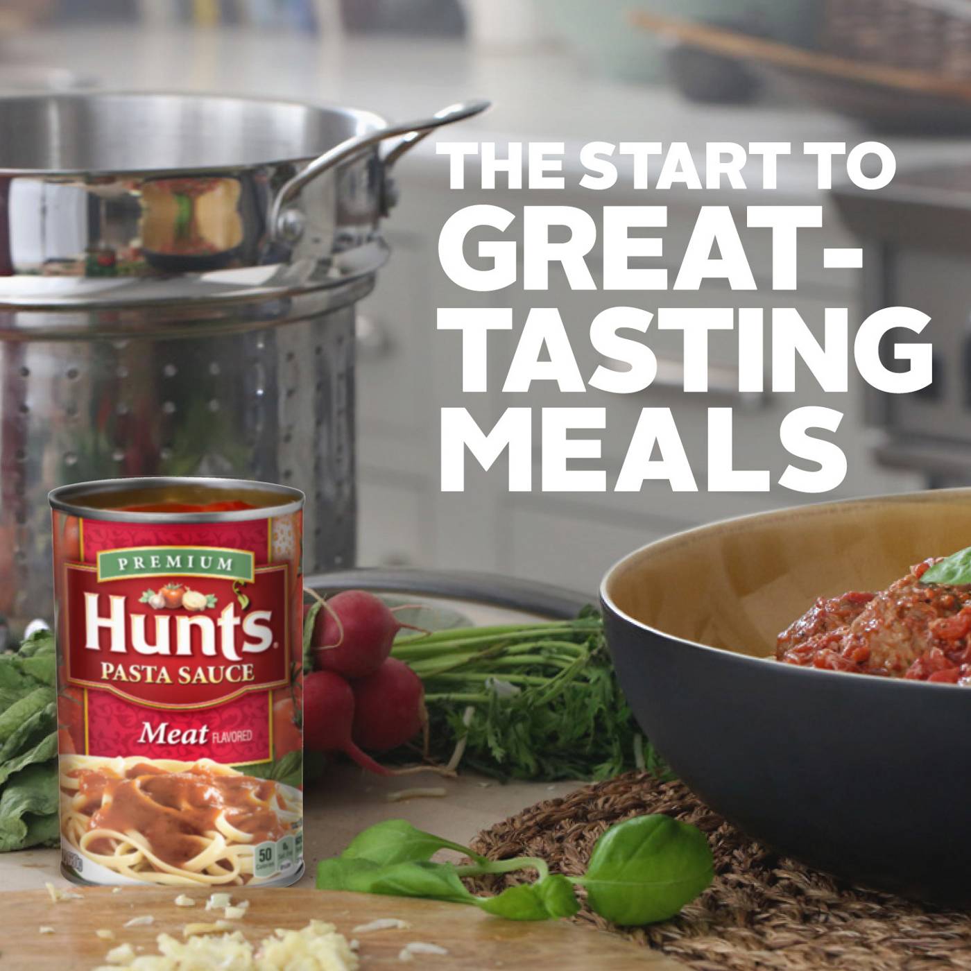 Hunt's Meat Pasta Sauce; image 5 of 6