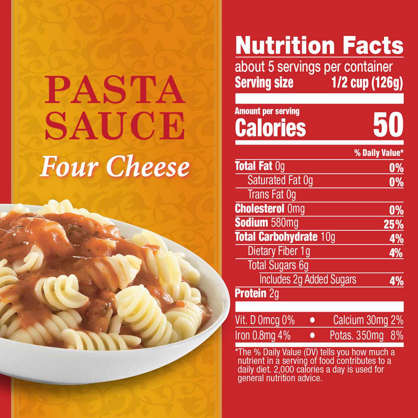 Hunt's Four Cheese Pasta Sauce; image 3 of 7