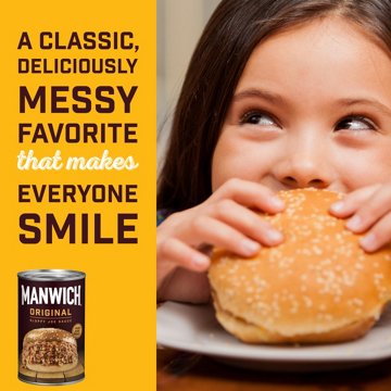 Manwich Original Sloppy Joe Sauce Canned Sauce, 24 oz