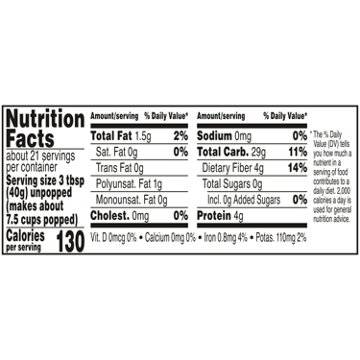 Orville Redenbacher's Original Gourmet Popcorn Kernels, 30 oz