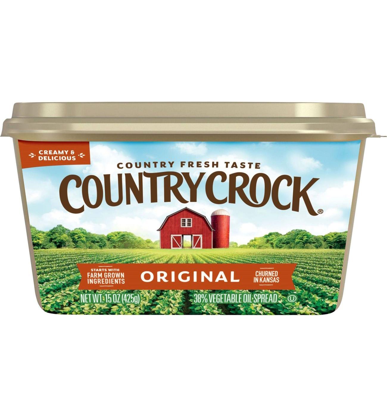 Country Crock Original Vegetable Oil Spread; image 1 of 6