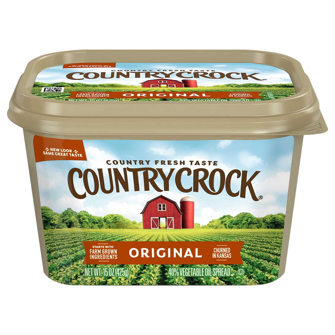 Country Crock Original Vegetable Oil Spread; image 3 of 8