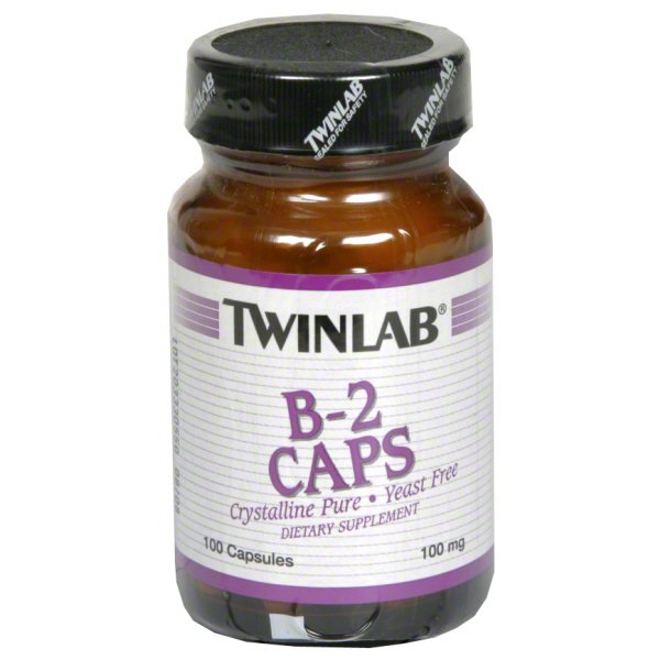 Twinlab B-2 Caps 100 Mg Capsules - Shop Vitamins & Supplements At H-E-B