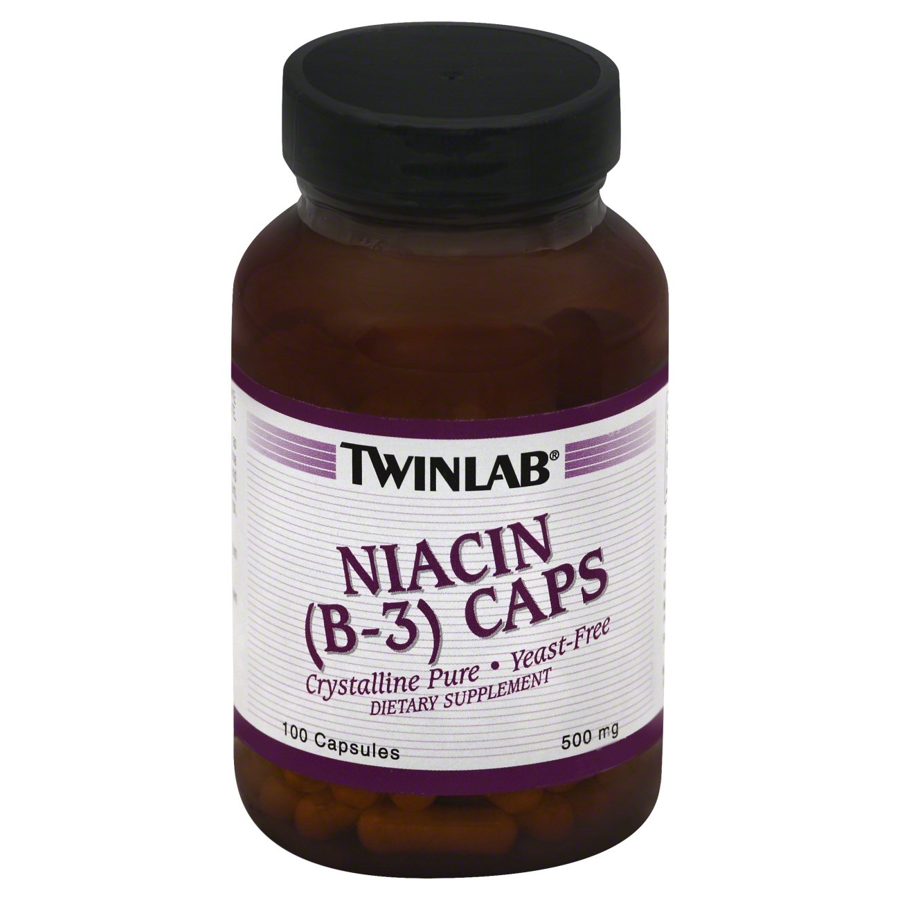 Twinlab Niacin (B-3) Caps 500 Mg Capsules - Shop Vitamins A-Z At H-E-B