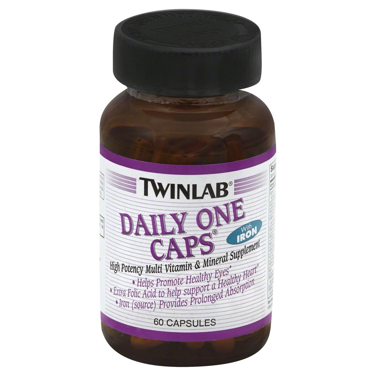 Twinlab Daily One Caps With Iron Capsules Shop Multivitamins at HEB