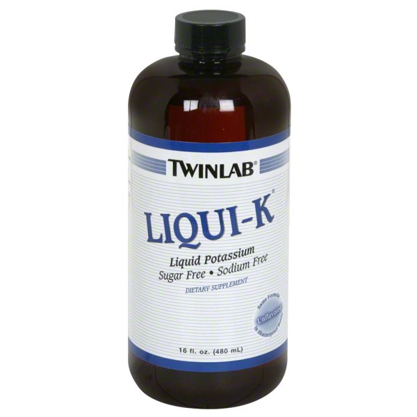 Twinlab LiquiK Liquid Potassium Unflavored Shop Multivitamins at HEB
