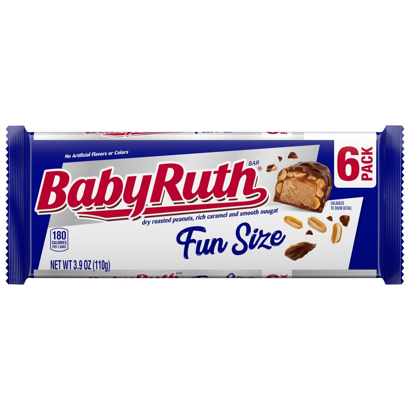 Baby Ruth Fun Size Candy Bars; image 1 of 5