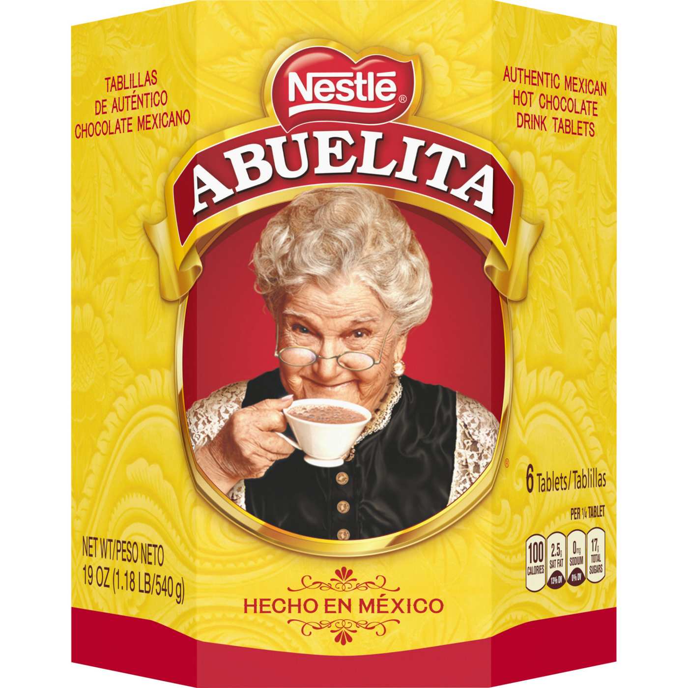 Nestle Abuelita Authentic Mexican Hot Chocolate Drink Tablets; image 1 of 8