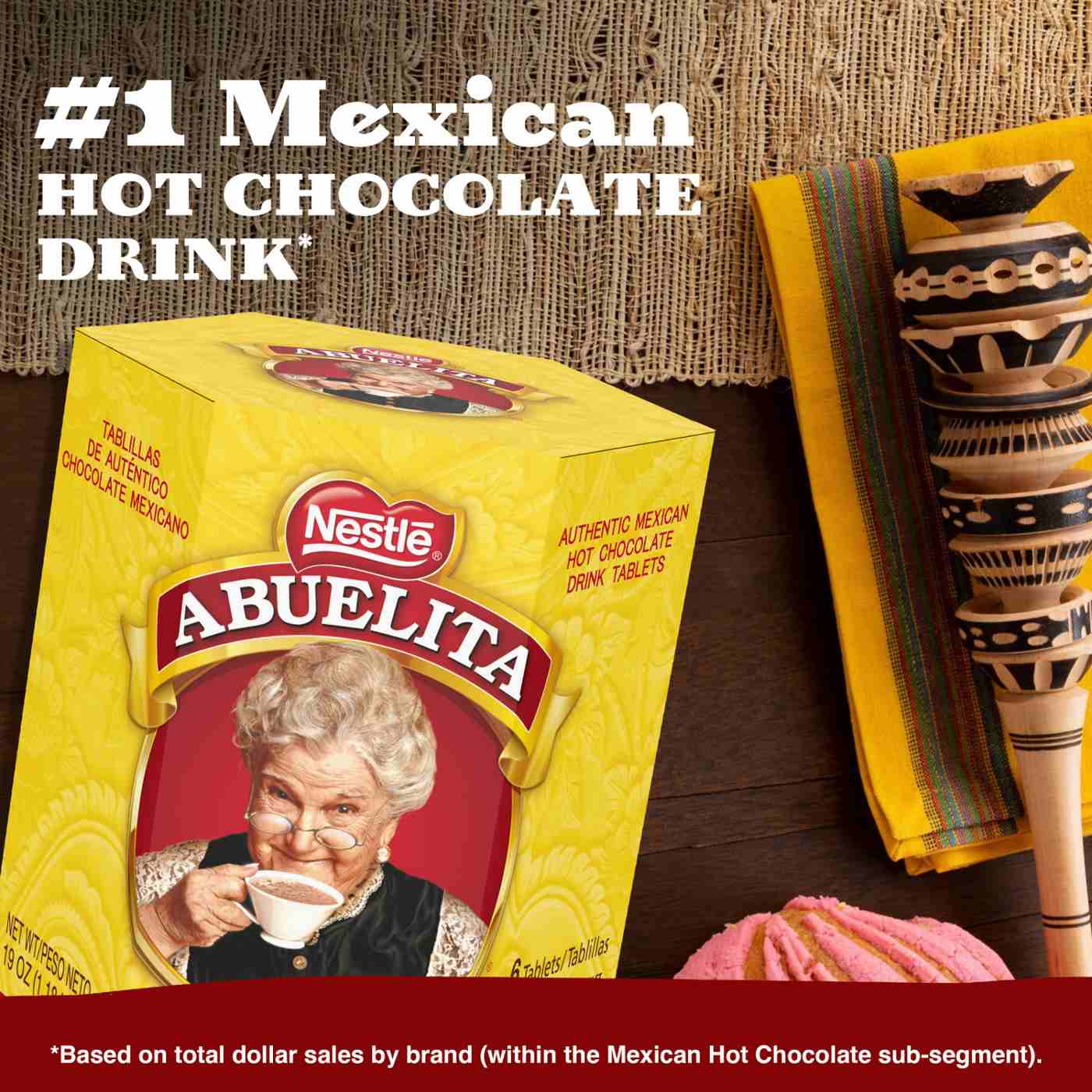 Nestle Abuelita Authentic Mexican Hot Chocolate Drink Tablets; image 5 of 8