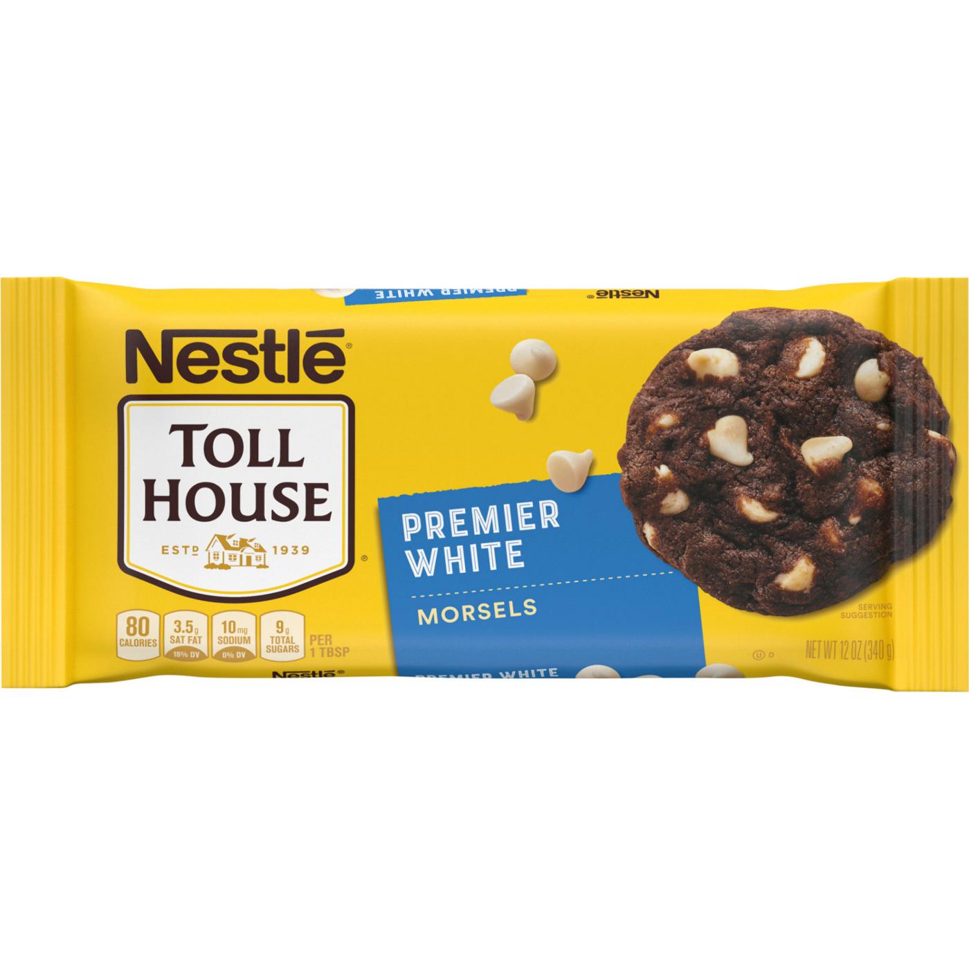 Nestle Toll House Premier White Morsels Baking Chips; image 1 of 5
