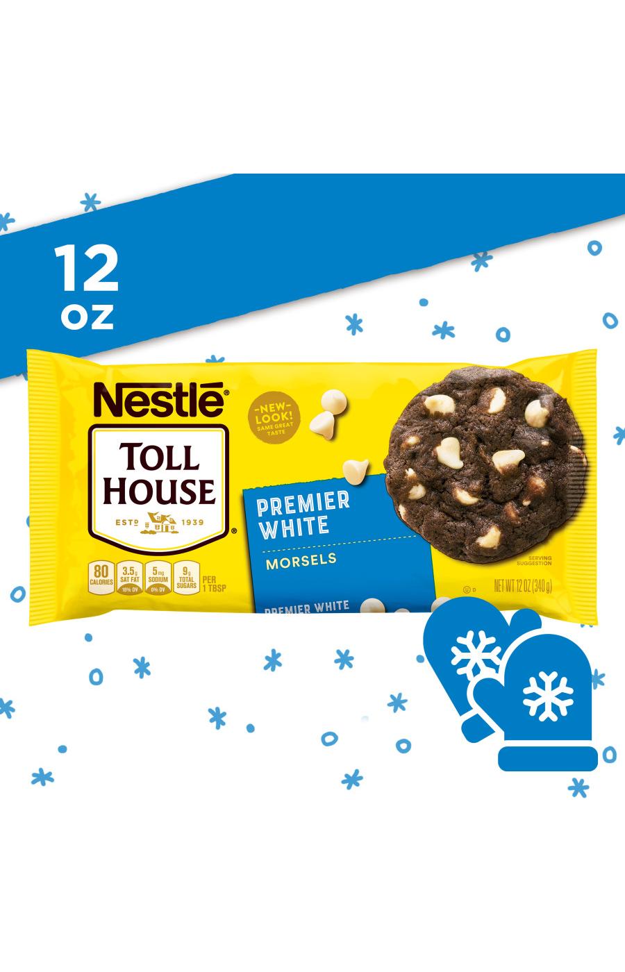 Nestle Toll House Premier White Morsels Baking Chips; image 2 of 5