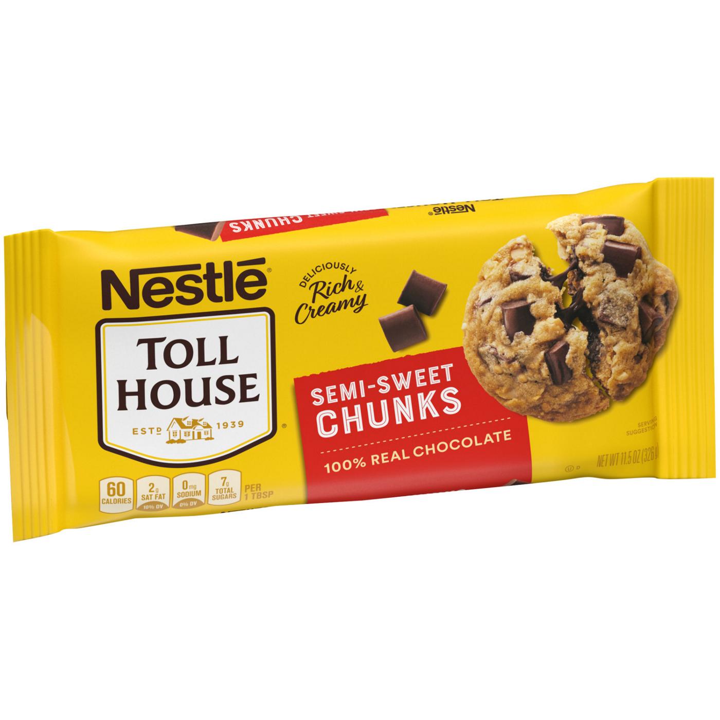 Nestle Toll House Semi Sweet Chocolate Chunks, 11.5 Oz 11.5 oz.; image 6 of 7