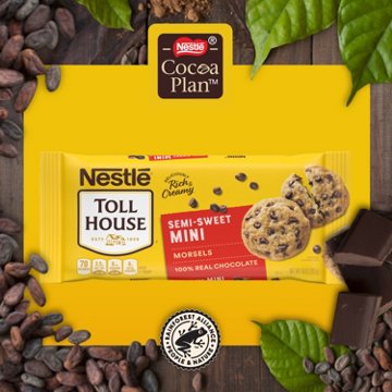 Nestle Toll House Semi Sweet Chocolate Mini Chips, 10 oz