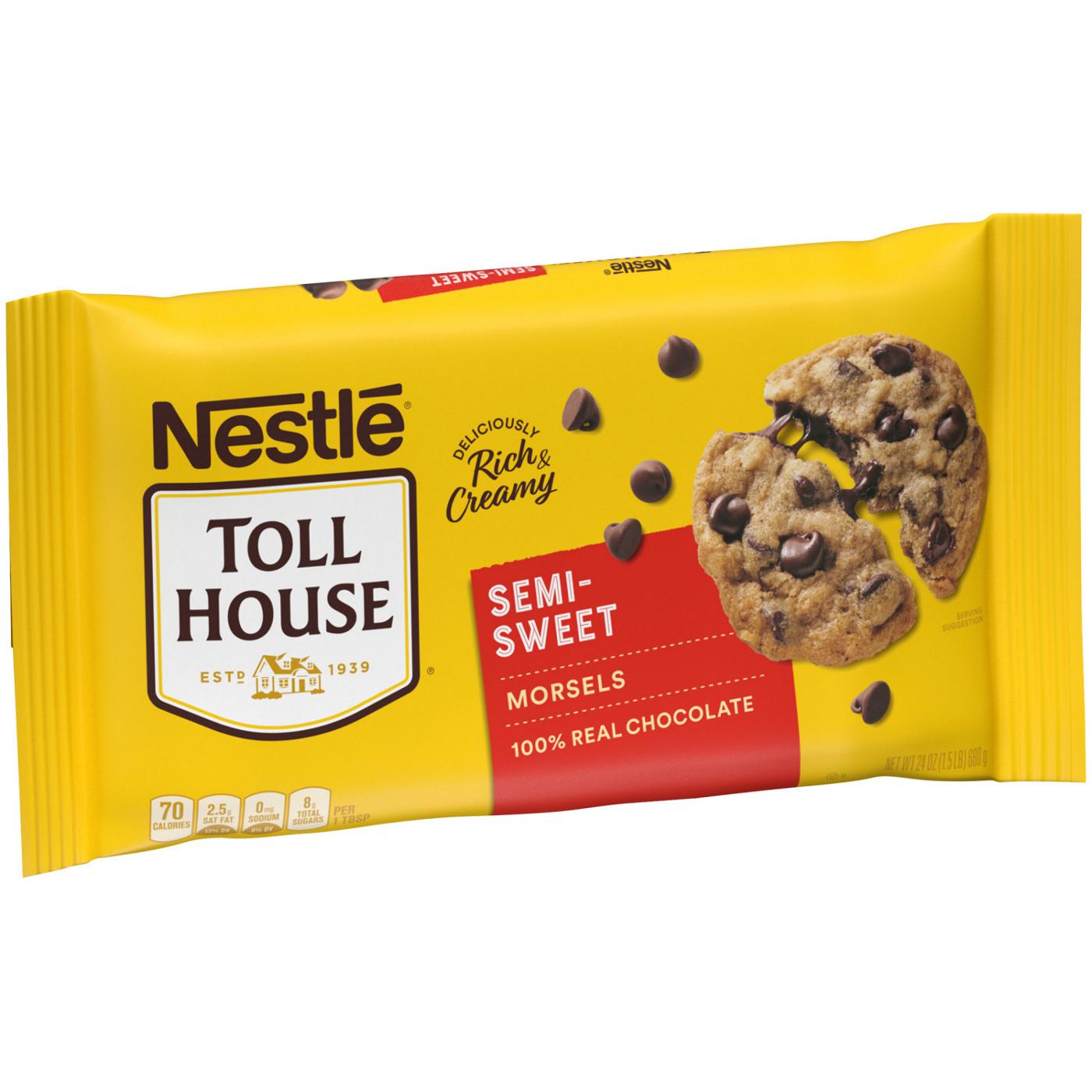 Nestle Toll House Semi Sweet Chocolate Chips; image 3 of 3