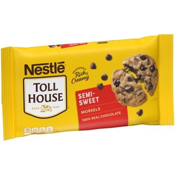 Nestle Toll House Semi Sweet Chocolate Chips, 24 oz