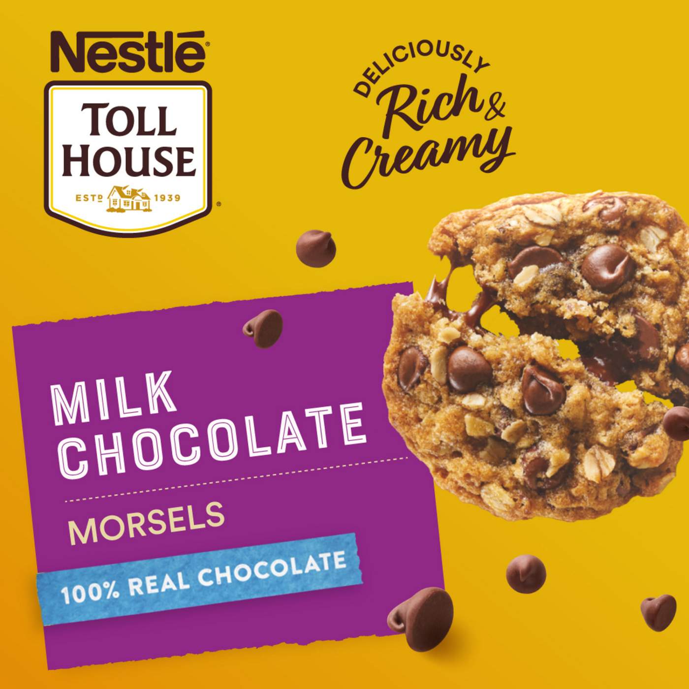 Nestle Toll House Milk Chocolate Morsels Baking Chips; image 4 of 4