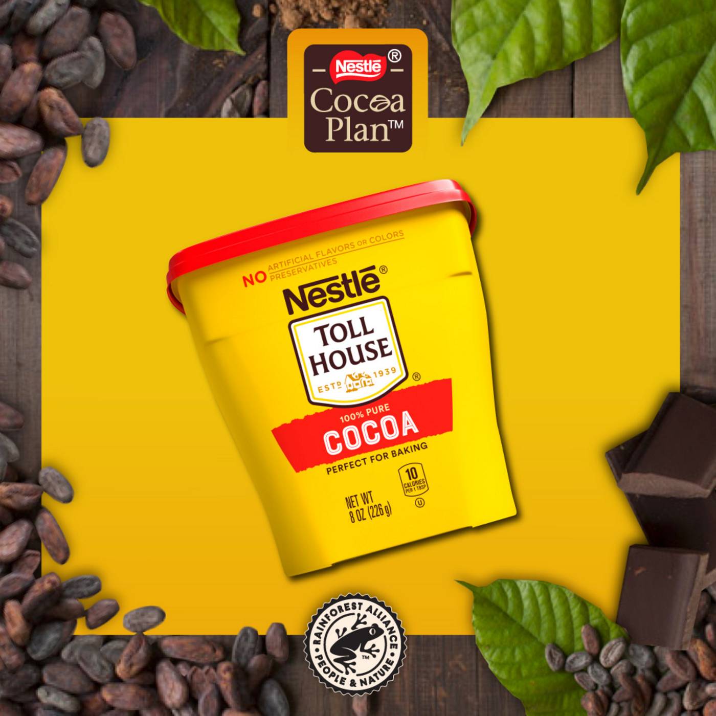 Nestle Toll House 100% Pure Cocoa Powder; image 6 of 7