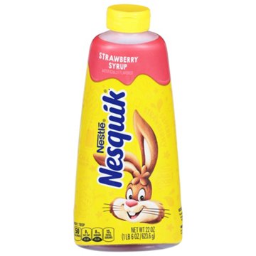 Nesquik Strawberry Syrup, 22 oz