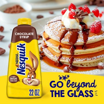 Nesquik Chocolate Syrup, 22 oz