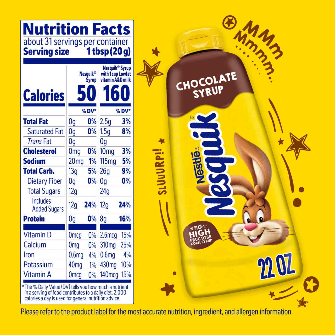 Nesquik Chocolate Syrup; image 4 of 6