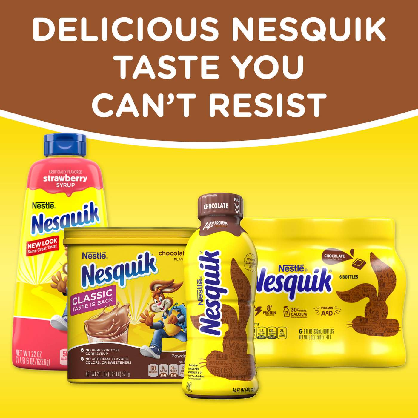 Nestle Nesquik Chocolate Syrup; image 6 of 8