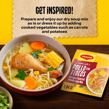 Maggi Chicken Noodle Soup Mix, 1.94 oz