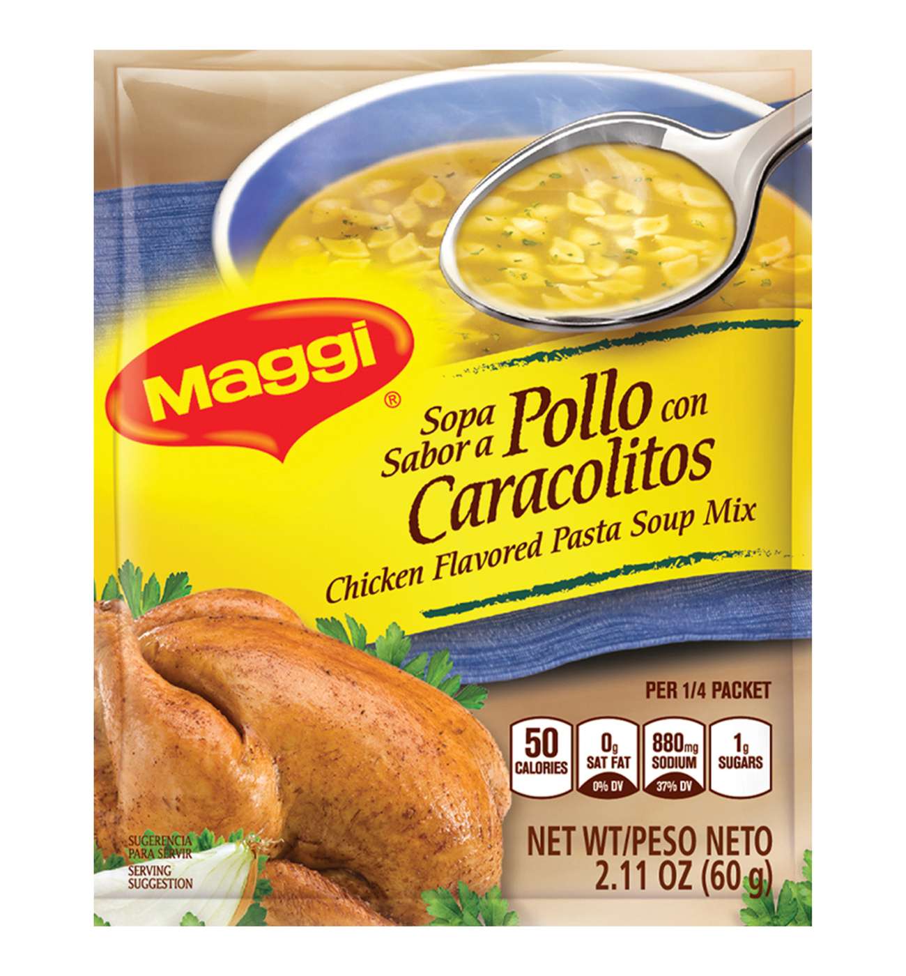 MAGGI Chicken Flavored Pasta Soup Mix; image 1 of 7