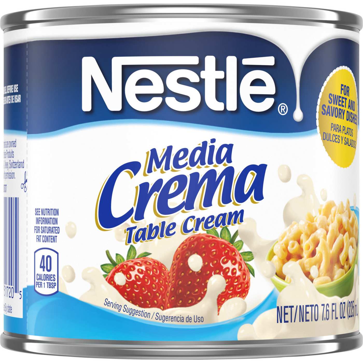 Nestle Media Crema Table Cream - Shop Evaporated Milk at H-E-B