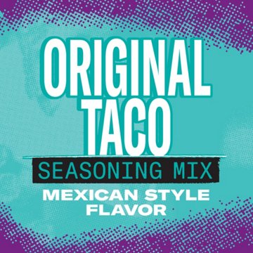 Taco Bell Original Taco Seasoning Mix, 1 oz