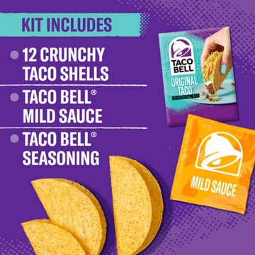 Taco Bell Crunchy Taco Dinner Kit