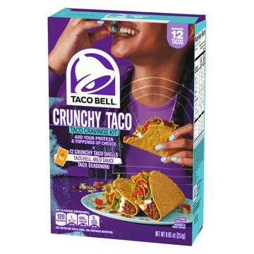 Taco Bell Crunchy Taco Dinner Kit