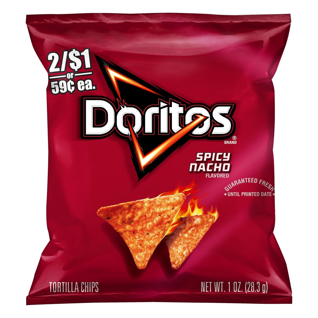 doritos spicy nacho chips