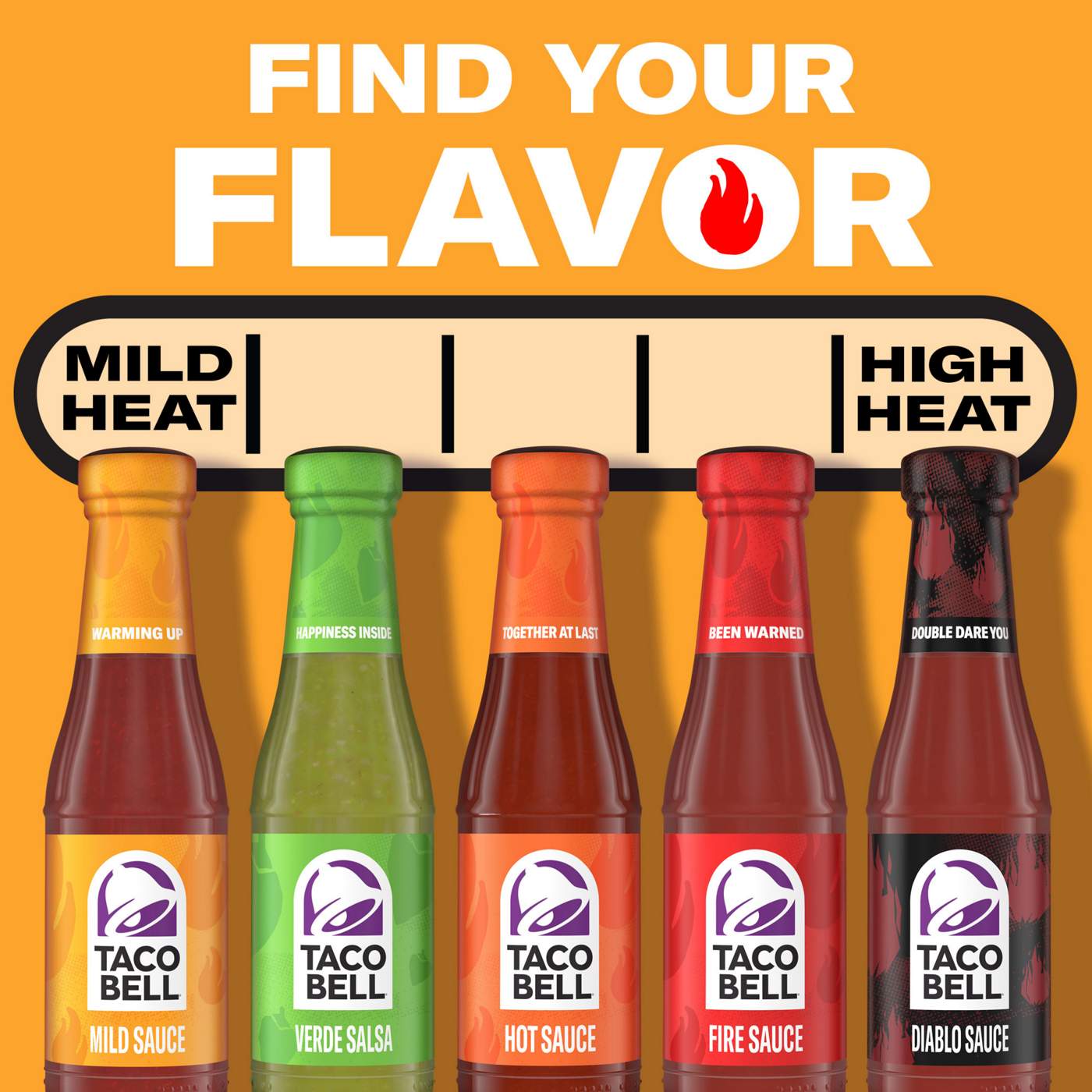 Taco Bell Mild Hot Sauce; image 4 of 9