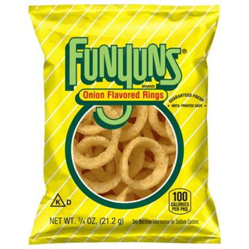 FUNYUNS Onion Flavored Rings, 0.75 oz