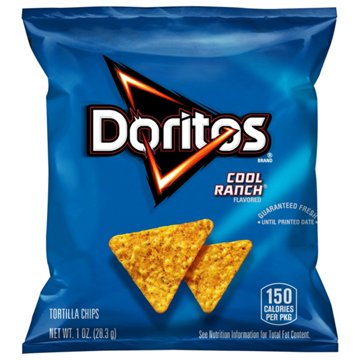 Doritos Cool Ranch Tortilla Chips, 1 oz