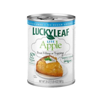 Lucky Leaf Lite Apple Pie Filling & Topping, 20 oz