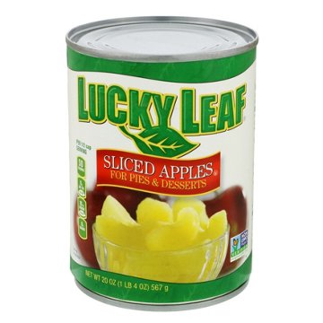 Lucky Leaf Sliced Apples for Pies & Desserts, 20 oz