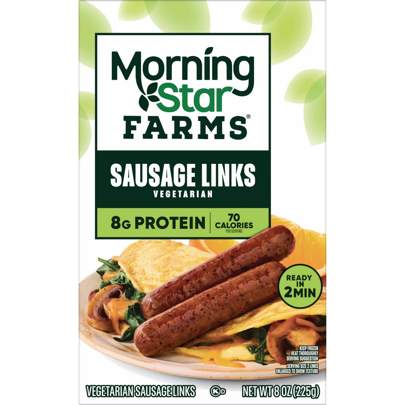 MorningStar Farms Veggie Breakfast Original Veggie Sausage Links; image 1 of 6