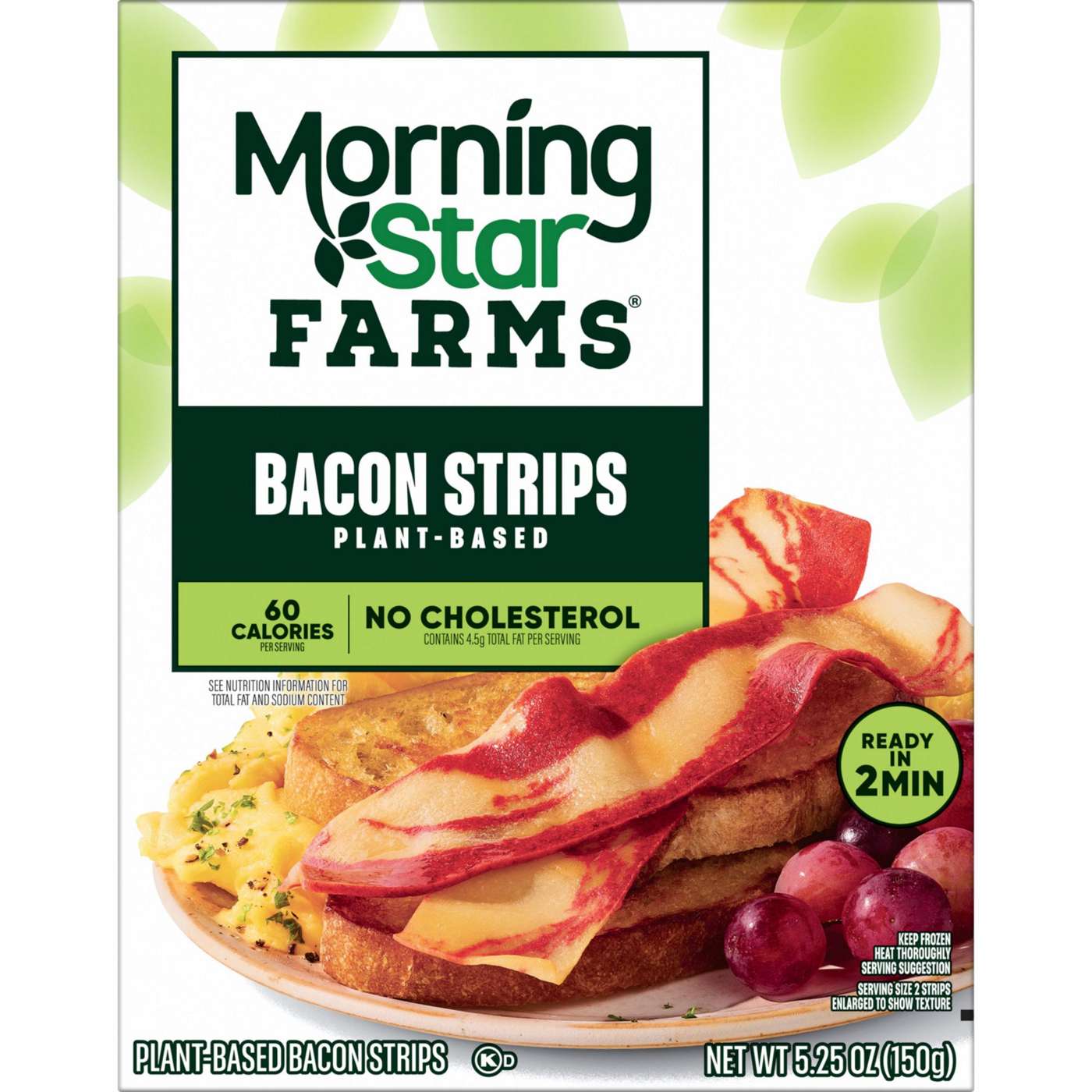 MorningStar Farms Veggie Breakfast Original Veggie Bacon Strips; image 1 of 5
