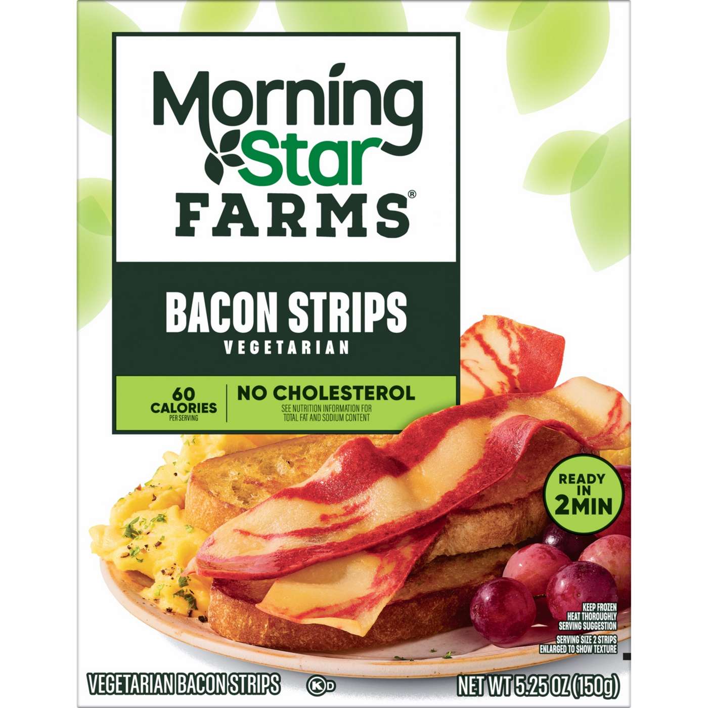 MorningStar Farms Veggie Breakfast Original Veggie Bacon Strips; image 1 of 6