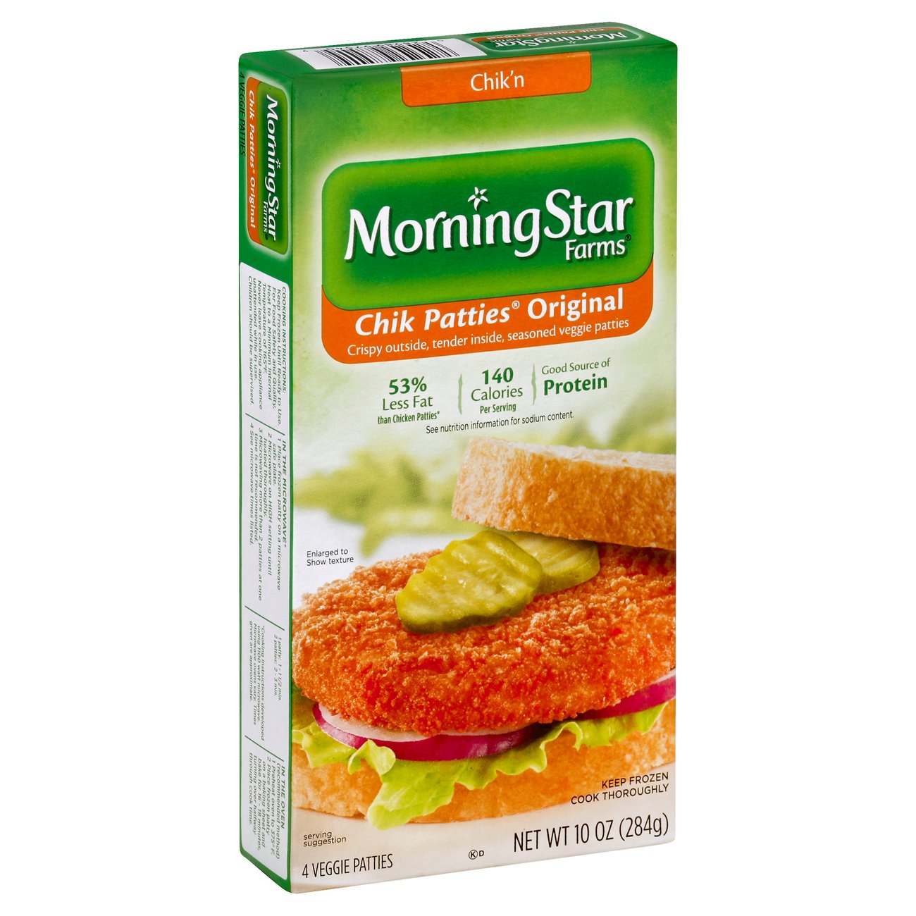 MorningStar Farms Chik Veggie Patties Original Shop Meat Alternatives